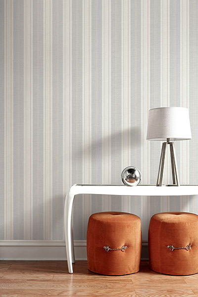 WALLQUEST | | Nantucket Stripes 2