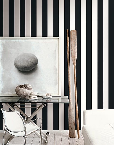 WALLQUEST | | Nantucket Stripes 2