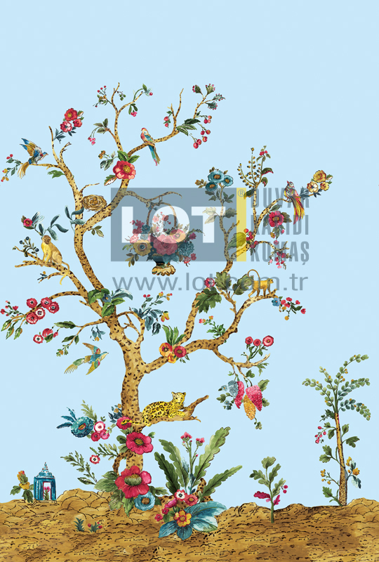 Tanzania Tree of Life Mural DB31902M