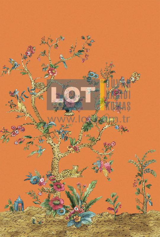 Tanzania Tree of Life Mural DB31906M