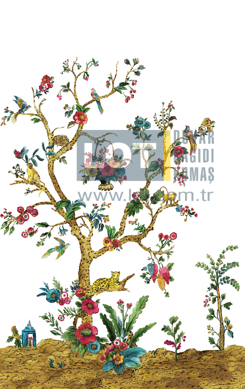 Tanzania Tree of Life Mural DB33306M