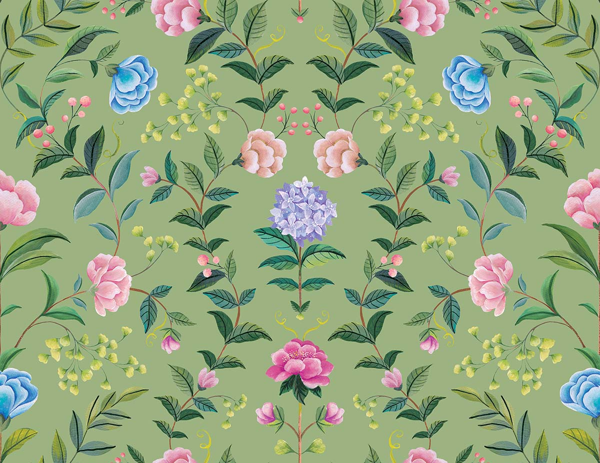 Daisy Bennet - Botanica mural DB50504