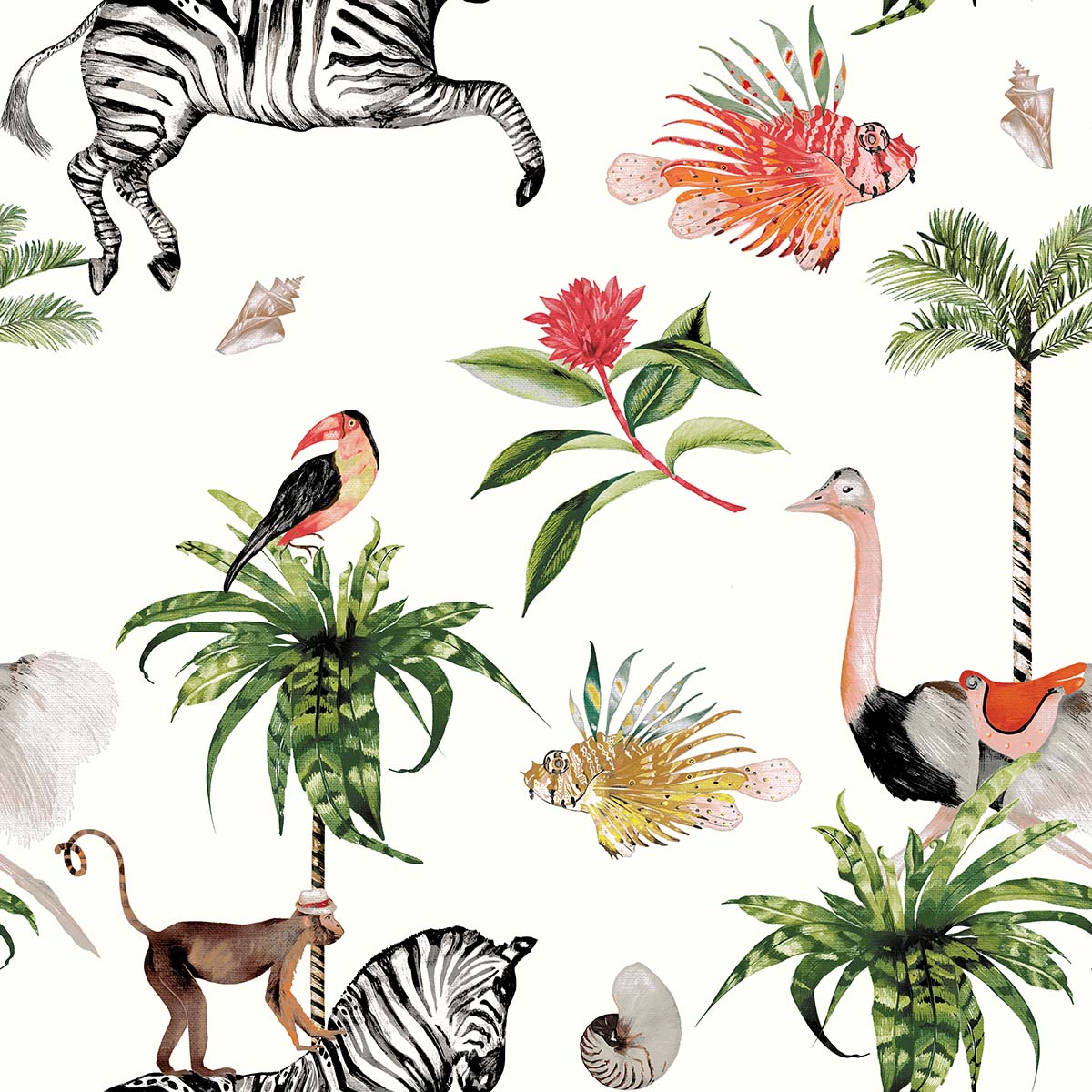 Daisy Bennet - Botanica mural DB51200