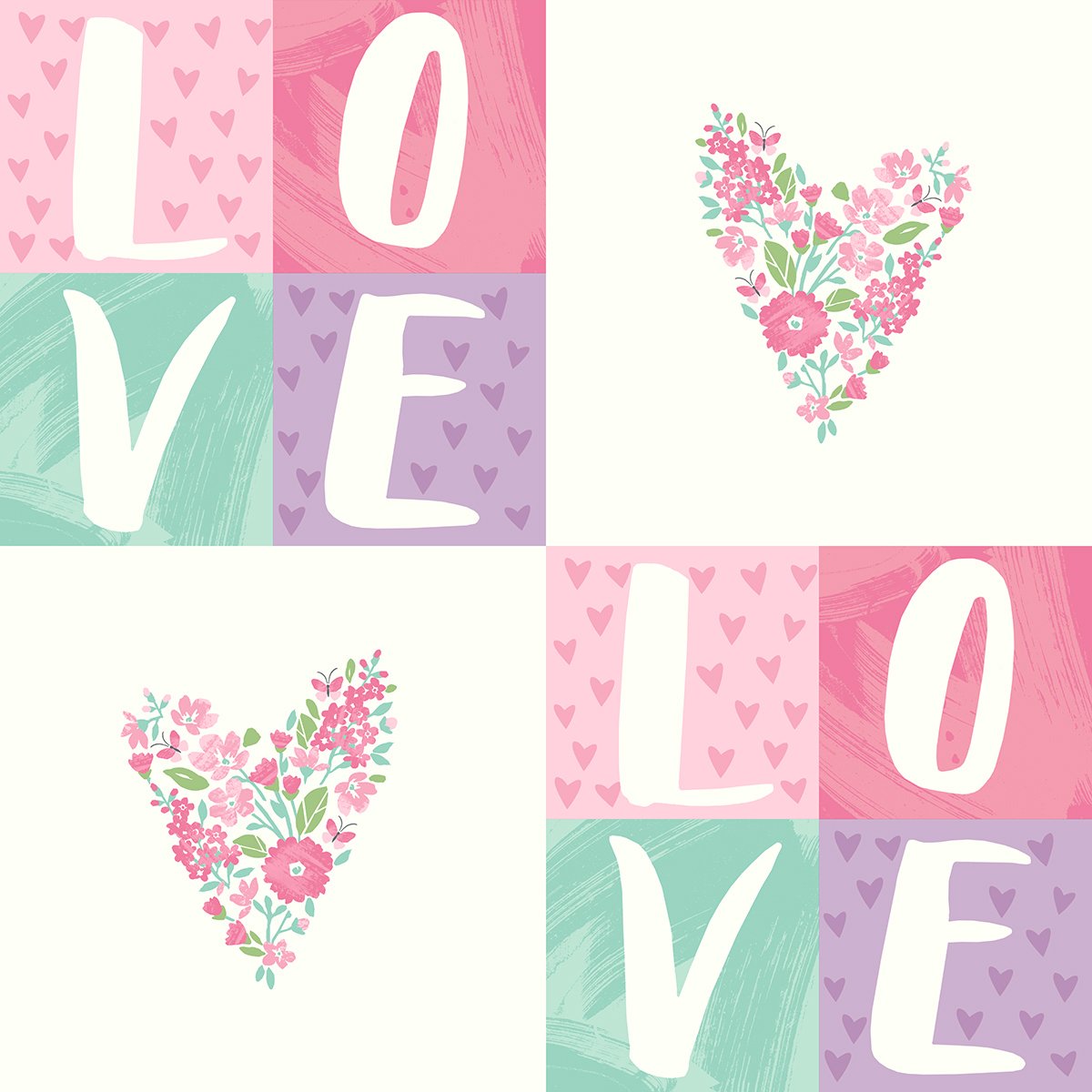 Love Hearts FA41600M