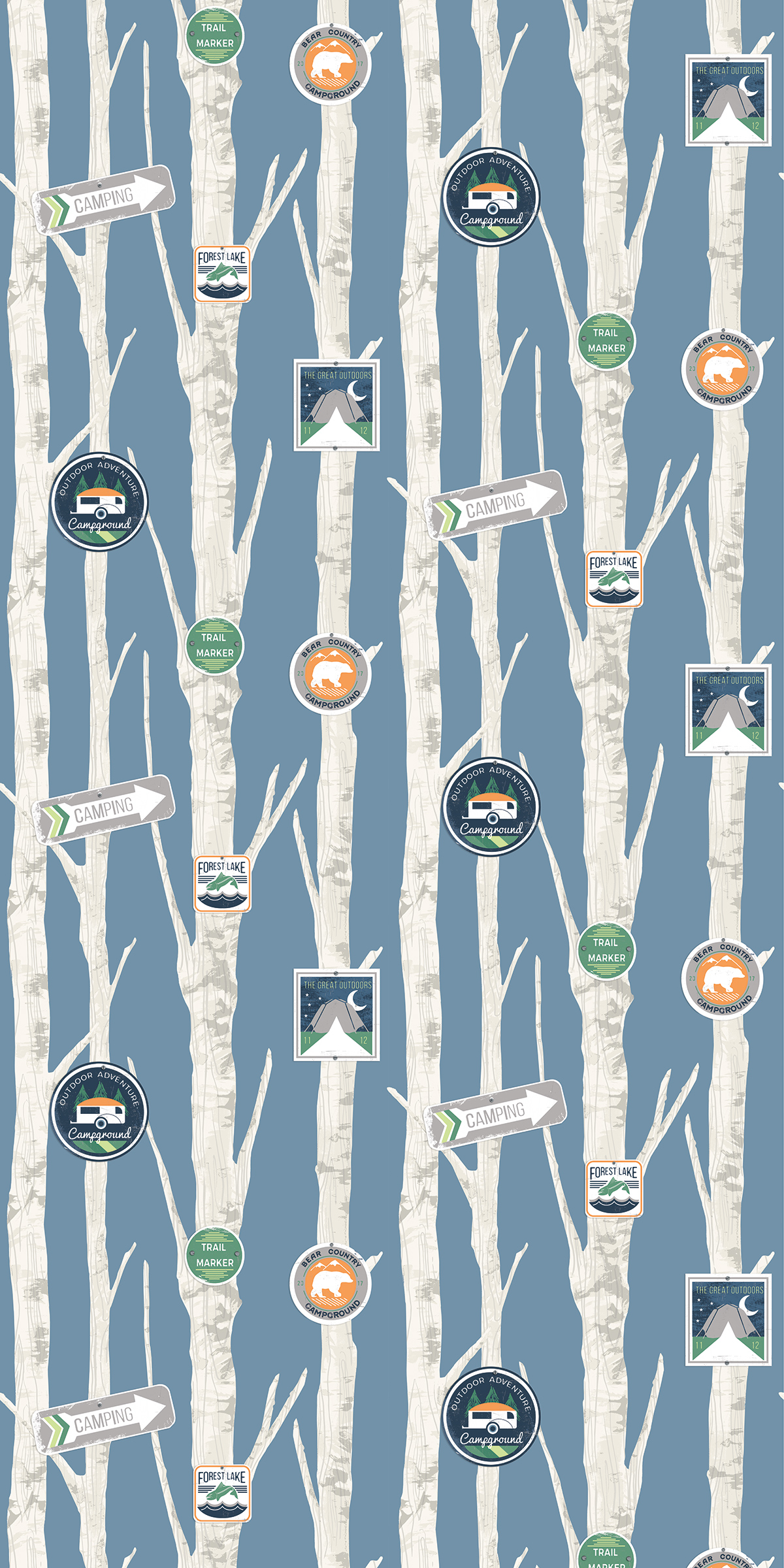 Camping Signs FA41800M