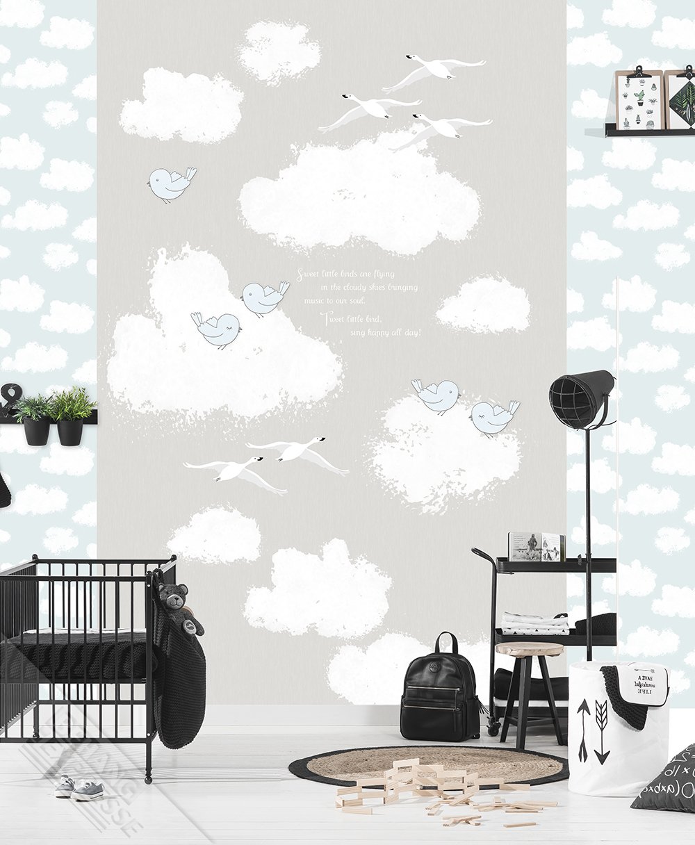 Sweet Clouds- grey INK 7023